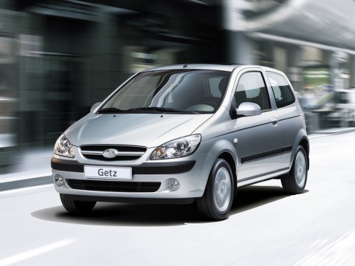 Характеристики автомобиля Hyundai Getz 1.1 MT Base 3d (10.2005 - 09.2011): фото, вместимость, скорость, двигатель, топливо, масса, отзывы