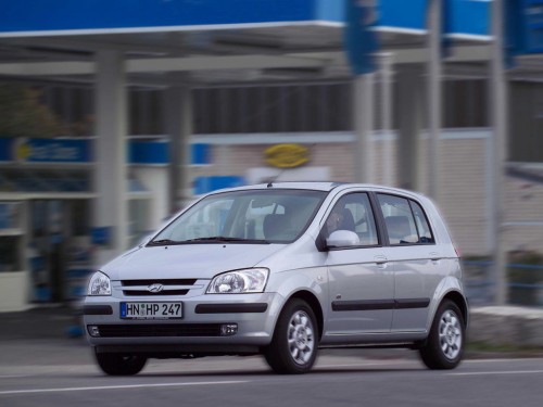 Характеристики автомобиля Hyundai Getz 1.3 MT GL TB001 (09.2002 - 09.2005): фото, вместимость, скорость, двигатель, топливо, масса, отзывы