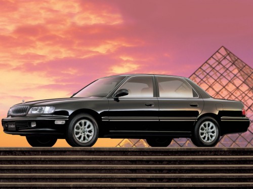 Характеристики автомобиля Hyundai Grandeur 3.0 AT (09.1992 - 08.1998): фото, вместимость, скорость, двигатель, топливо, масса, отзывы