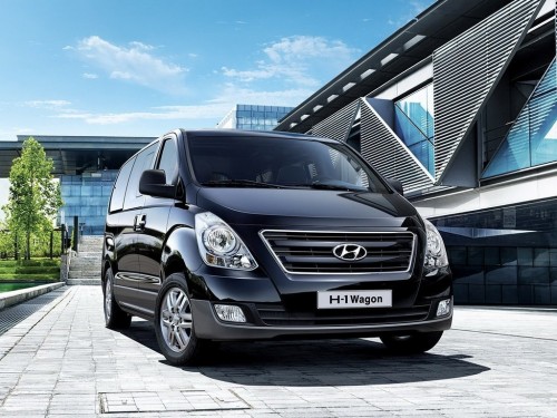 Характеристики автомобиля Hyundai H1 2.5 CRDi AT Active (09.2015 - 05.2018): фото, вместимость, скорость, двигатель, топливо, масса, отзывы
