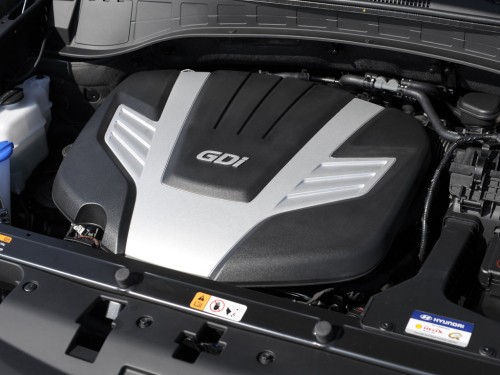 Характеристики автомобиля Hyundai Santa Fe 2.0 CRDi AT 4WD Smart 7 seats (05.2012 - 01.2014): фото, вместимость, скорость, двигатель, топливо, масса, отзывы