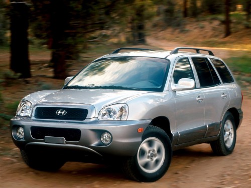 Характеристики автомобиля Hyundai Santa Fe 2.0D VGT MT Base (02.2002 - 07.2004): фото, вместимость, скорость, двигатель, топливо, масса, отзывы