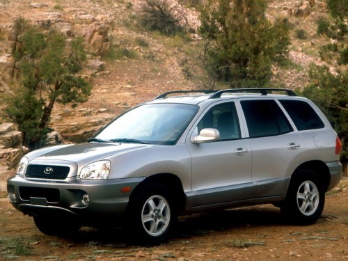 Характеристики автомобиля Hyundai Santa Fe 2.0D HTI 4WD AT Base (06.2000 - 07.2004): фото, вместимость, скорость, двигатель, топливо, масса, отзывы