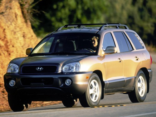 Характеристики автомобиля Hyundai Santa Fe 2.0D VGT AT Base (02.2002 - 07.2004): фото, вместимость, скорость, двигатель, топливо, масса, отзывы