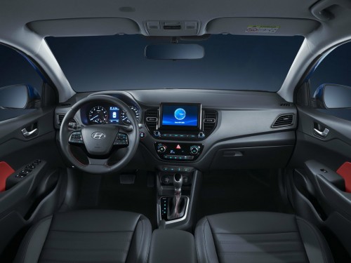 Характеристики автомобиля Hyundai Solaris 1.4 MT Юбилейная серия 10 лет (11.2020 - 11.2021): фото, вместимость, скорость, двигатель, топливо, масса, отзывы