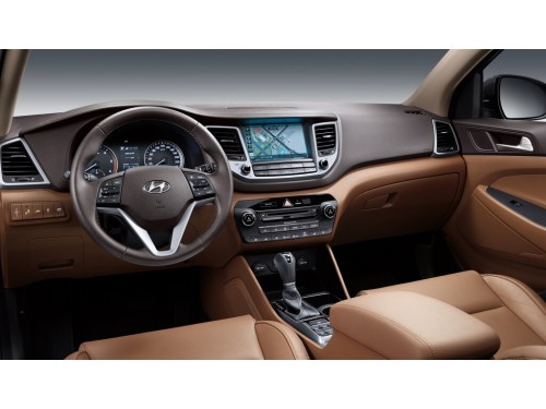 Характеристики автомобиля Hyundai Tucson 1.7 E-VGT DCT 2WD Style (03.2015 - 11.2018): фото, вместимость, скорость, двигатель, топливо, масса, отзывы