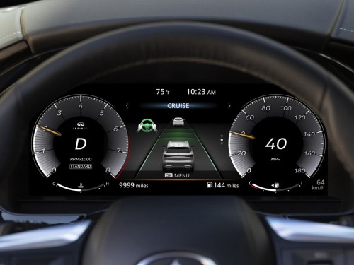 Характеристики автомобиля Infiniti QX60 3.5 AT Luxe (07.2021 - н.в.): фото, вместимость, скорость, двигатель, топливо, масса, отзывы