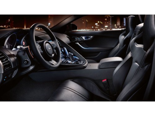 Характеристики автомобиля Jaguar F-Type 3.0 S/C AT F-Type S (12.2013 - 04.2015): фото, вместимость, скорость, двигатель, топливо, масса, отзывы