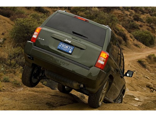 Характеристики автомобиля Jeep Patriot 2.4 CVT Sport E (04.2006 - 09.2010): фото, вместимость, скорость, двигатель, топливо, масса, отзывы