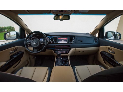 Характеристики автомобиля Kia Carnival 2.2 CRDi AT High Prestige 9 seats (04.2014 - 02.2015): фото, вместимость, скорость, двигатель, топливо, масса, отзывы