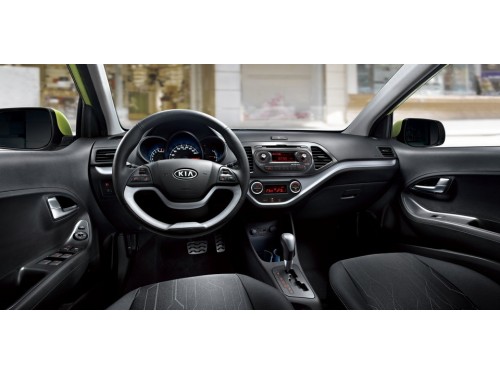 Характеристики автомобиля Kia Picanto 1.2 AT Luxe 5dr. (03.2011 - 08.2014): фото, вместимость, скорость, двигатель, топливо, масса, отзывы