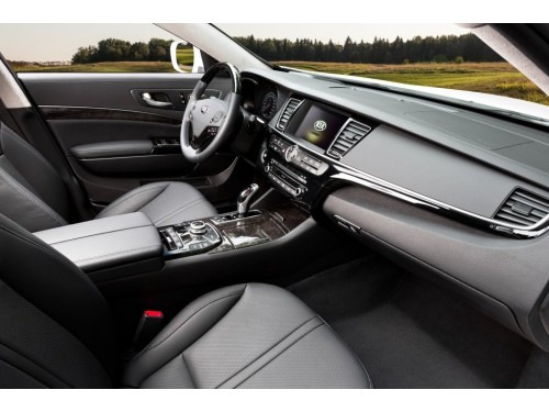 Характеристики автомобиля Kia Quoris 3.8 AT Premium (01.2017 - 01.2019): фото, вместимость, скорость, двигатель, топливо, масса, отзывы