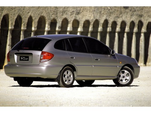 Характеристики автомобиля Kia Rio 1.6 AT (10.2002 - 02.2005): фото, вместимость, скорость, двигатель, топливо, масса, отзывы