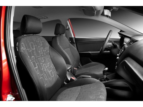 Характеристики автомобиля Kia Rio 1.4 MT Comfort RS (06.2014 - 05.2015): фото, вместимость, скорость, двигатель, топливо, масса, отзывы
