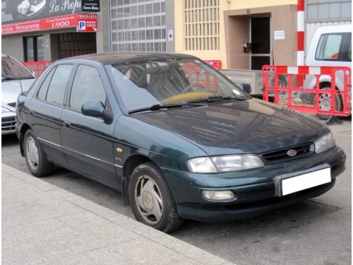 Характеристики автомобиля Kia Sephia 1.5 MT SLX/GTX (05.1996 - 11.1998): фото, вместимость, скорость, двигатель, топливо, масса, отзывы