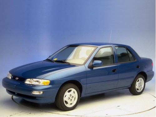 Характеристики автомобиля Kia Sephia 1.8 AT GLX (06.1994 - 11.1998): фото, вместимость, скорость, двигатель, топливо, масса, отзывы