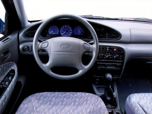 Характеристики автомобиля Kia Sephia 1.5 MT SLX/GTX (06.1994 - 11.1998): фото, вместимость, скорость, двигатель, топливо, масса, отзывы