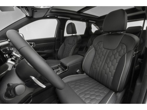 Характеристики автомобиля Kia Sorento HEV 1.6 AT 4WD Prestige (03.2020 - н.в.): фото, вместимость, скорость, двигатель, топливо, масса, отзывы