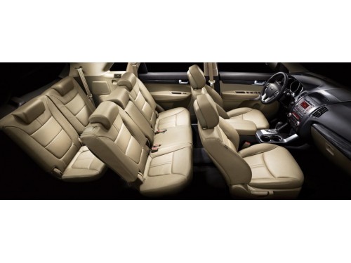 Характеристики автомобиля Kia Sorento 2.0 VGT AT 2WD TLX Maximum Premium (05.2009 - 06.2012): фото, вместимость, скорость, двигатель, топливо, масса, отзывы