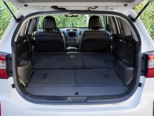 Характеристики автомобиля Kia Sorento 2.4 AT 2WD Comfort (06.2014 - 10.2015): фото, вместимость, скорость, двигатель, топливо, масса, отзывы