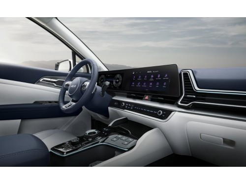 Характеристики автомобиля Kia Sportage 1.6 T-GDI AT Hybrid Noblesse (07.2021 - н.в.): фото, вместимость, скорость, двигатель, топливо, масса, отзывы
