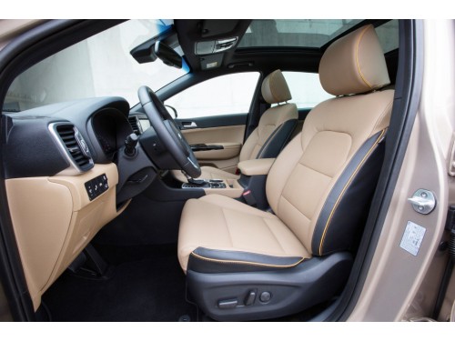 Характеристики автомобиля Kia Sportage 1.6 T DCT 4WD GT-Line (01.2018 - 01.2019): фото, вместимость, скорость, двигатель, топливо, масса, отзывы