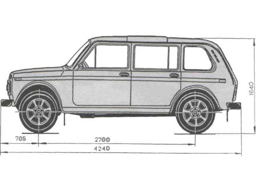 Характеристики автомобиля Лада 4x4 2131 Нива 1.7 MT Стандарт (03.2006 - 12.2011): фото, вместимость, скорость, двигатель, топливо, масса, отзывы