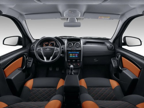 Характеристики автомобиля Лада Ларгус Кросс 1.6 MT Comfort  + Multimedia Winter 7 мест (03.2021 - 07.2022): фото, вместимость, скорость, двигатель, топливо, масса, отзывы