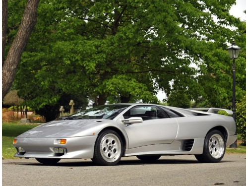 Характеристики автомобиля Lamborghini Diablo 5.7 MT SE30 Jota (03.1995 - 12.1996): фото, вместимость, скорость, двигатель, топливо, масса, отзывы