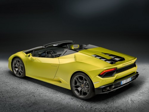 Характеристики автомобиля Lamborghini Huracan 5.2 AMT LP 580-2 Spyder (06.2016 - 12.2019): фото, вместимость, скорость, двигатель, топливо, масса, отзывы