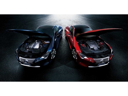 Характеристики автомобиля Lexus LC500h 500h S Package (11.2021 - 05.2023): фото, вместимость, скорость, двигатель, топливо, масса, отзывы