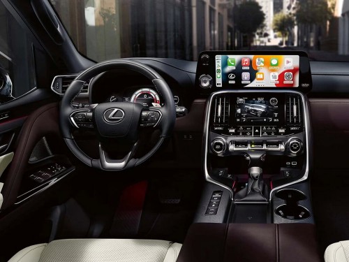 Характеристики автомобиля Lexus LX600 3.4 AT VIP (02.2021 - н.в.): фото, вместимость, скорость, двигатель, топливо, масса, отзывы