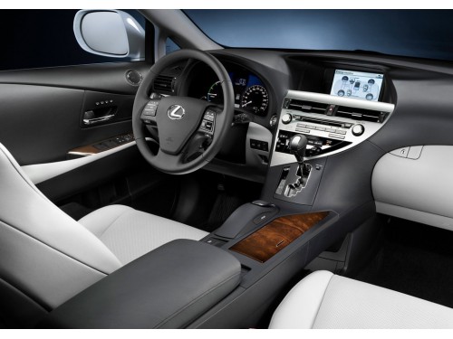 Характеристики автомобиля Lexus RX450h 3.5 CVT 4WD (04.2009 - 01.2012): фото, вместимость, скорость, двигатель, топливо, масса, отзывы