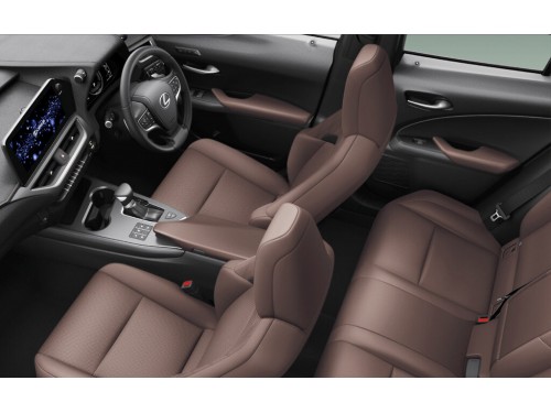 Характеристики автомобиля Lexus UX250h UX250h Elegant Black (08.2021 - 06.2022): фото, вместимость, скорость, двигатель, топливо, масса, отзывы
