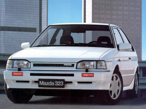 Характеристики автомобиля Mazda 323 1.6i AT (08.1987 - 08.1989): фото, вместимость, скорость, двигатель, топливо, масса, отзывы