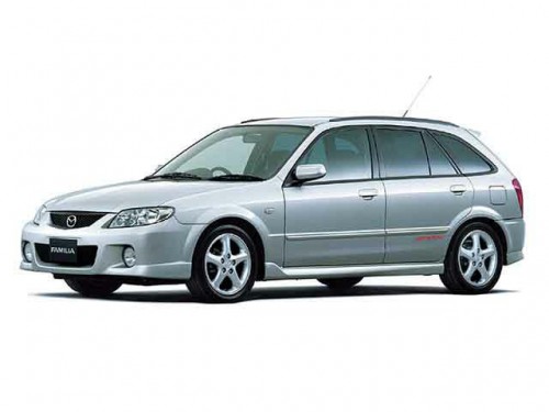 Характеристики автомобиля Mazda Familia S-Wagon 1.5 S-4 Special 4WD (09.2002 - 11.2002): фото, вместимость, скорость, двигатель, топливо, масса, отзывы