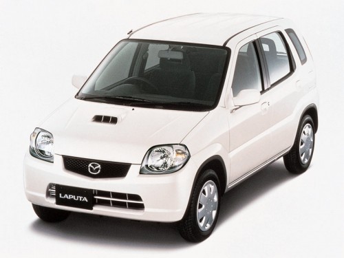 Характеристики автомобиля Mazda Laputa 660 S (11.2001 - 03.2002): фото, вместимость, скорость, двигатель, топливо, масса, отзывы
