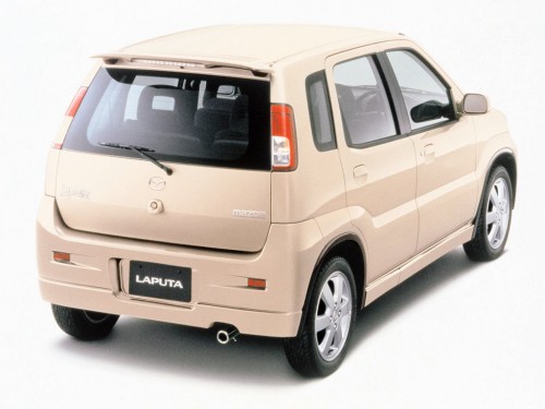 Характеристики автомобиля Mazda Laputa 660 S (04.2001 - 10.2001): фото, вместимость, скорость, двигатель, топливо, масса, отзывы