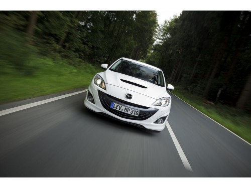 Характеристики автомобиля Mazda Mazda3 MPS 2.3 MT (10.2011 - 10.2013): фото, вместимость, скорость, двигатель, топливо, масса, отзывы