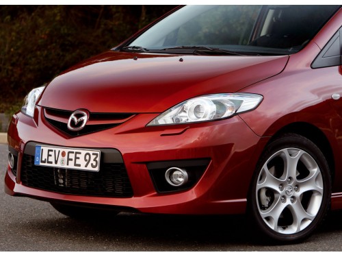 Характеристики автомобиля Mazda Mazda5 2.0СD MT TX (06.2005 - 04.2008): фото, вместимость, скорость, двигатель, топливо, масса, отзывы