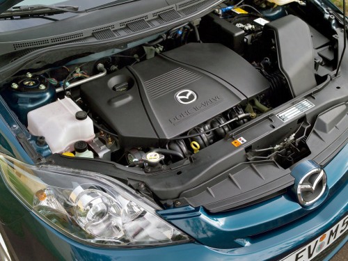 Характеристики автомобиля Mazda Mazda5 2.0СD MT GTA (06.2005 - 04.2008): фото, вместимость, скорость, двигатель, топливо, масса, отзывы