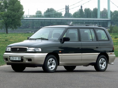 Характеристики автомобиля Mazda MPV 2.5 TD MT (10.1995 - 10.1999): фото, вместимость, скорость, двигатель, топливо, масса, отзывы