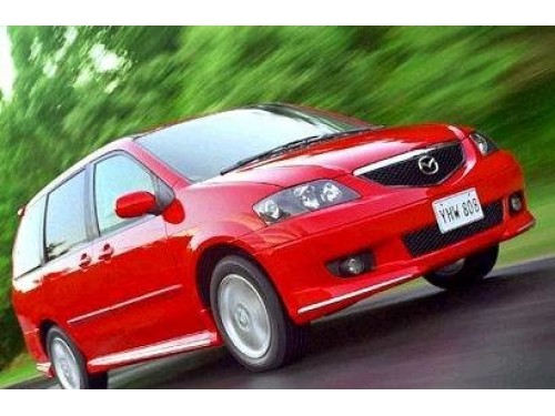 Характеристики автомобиля Mazda MPV 2.3 aero remix (12.2002 - 09.2003): фото, вместимость, скорость, двигатель, топливо, масса, отзывы