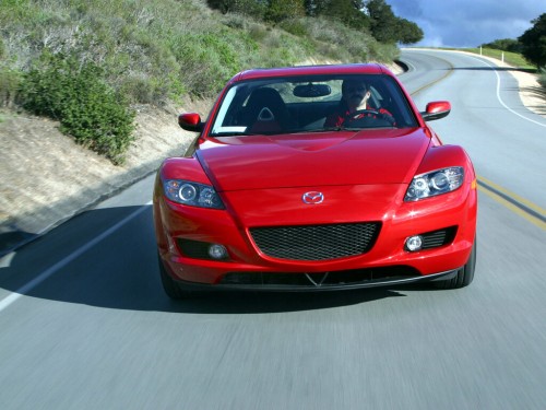 Характеристики автомобиля Mazda RX-8 1.3 MT Grand Touring (08.2004 - 07.2009): фото, вместимость, скорость, двигатель, топливо, масса, отзывы