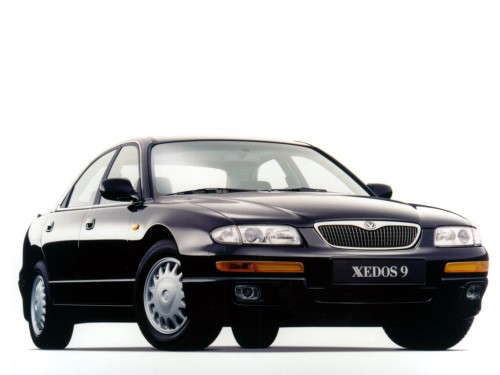 Характеристики автомобиля Mazda Xedos 9 2.3 AT Miller Cycle Exclusiv (02.1995 - 07.2000): фото, вместимость, скорость, двигатель, топливо, масса, отзывы