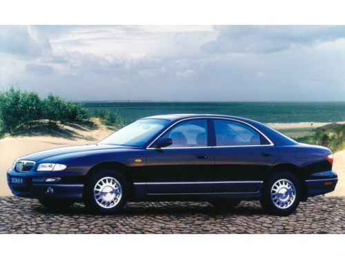 Характеристики автомобиля Mazda Xedos 9 2.5 MT (10.1995 - 07.2000): фото, вместимость, скорость, двигатель, топливо, масса, отзывы