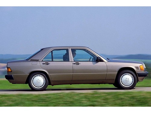 Характеристики автомобиля Mercedes-Benz 190 190 2.0 MT Catalyst (09.1988 - 01.1991): фото, вместимость, скорость, двигатель, топливо, масса, отзывы