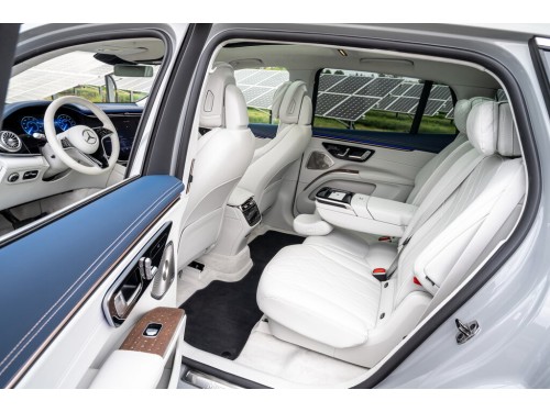 Характеристики автомобиля Mercedes-Benz EQS SUV EQS 450+ Premium (10.2022 - н.в.): фото, вместимость, скорость, двигатель, топливо, масса, отзывы