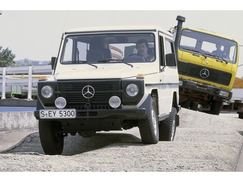Характеристики автомобиля Mercedes-Benz G-Class G 230 G MT NCE (02.1979 - 09.1987): фото, вместимость, скорость, двигатель, топливо, масса, отзывы