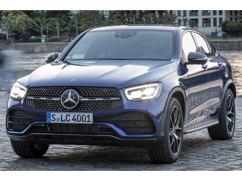Характеристики автомобиля Mercedes-Benz GLC Coupe AMG GLC 63 4MATIC+ (05.2019 - 04.2023): фото, вместимость, скорость, двигатель, топливо, масса, отзывы